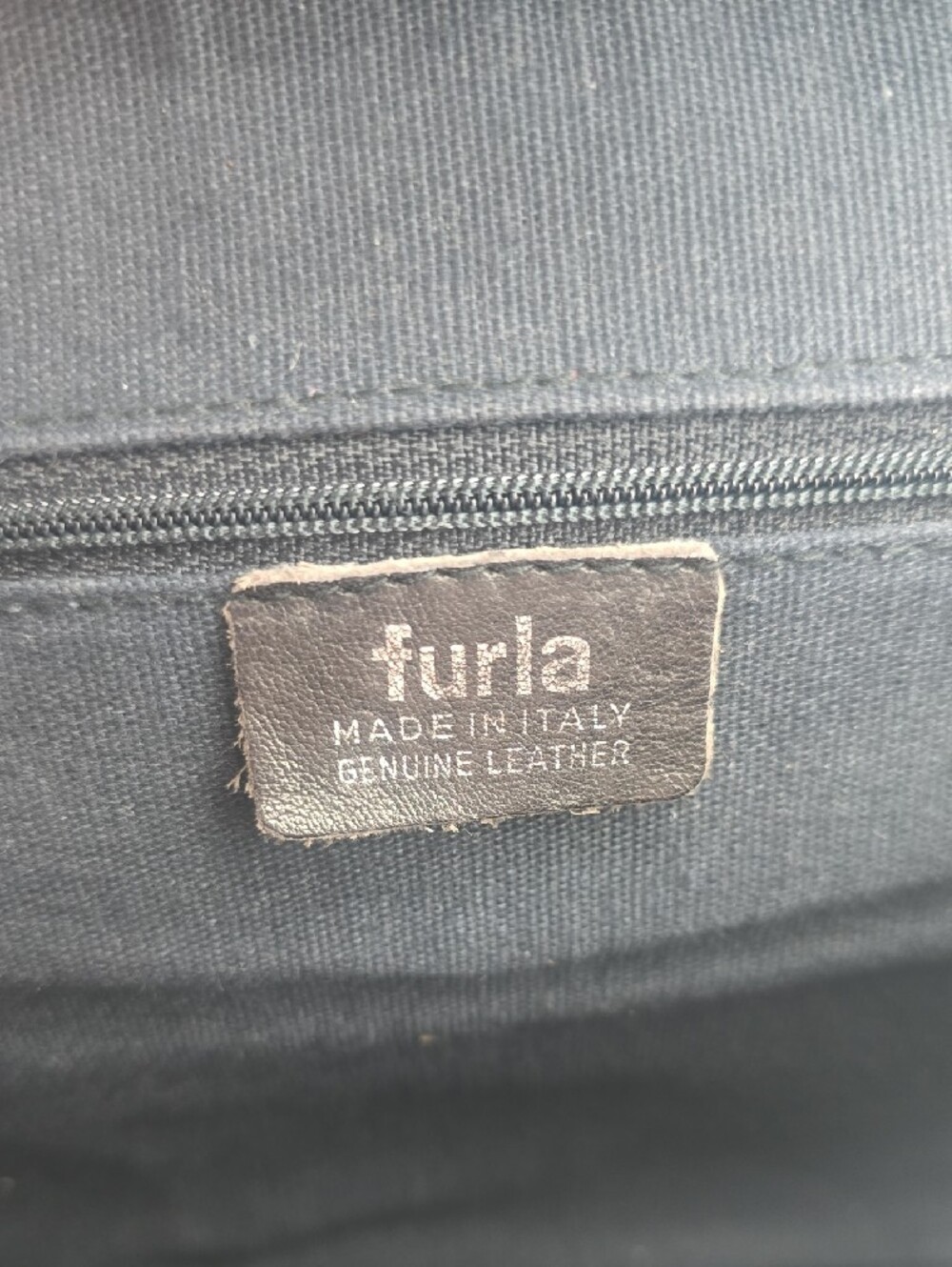 Furla Black Vintage Croc-Textured Large Envelope Crossbody/Clutch Bag (EUC)🖤 - Picture 9 of 13